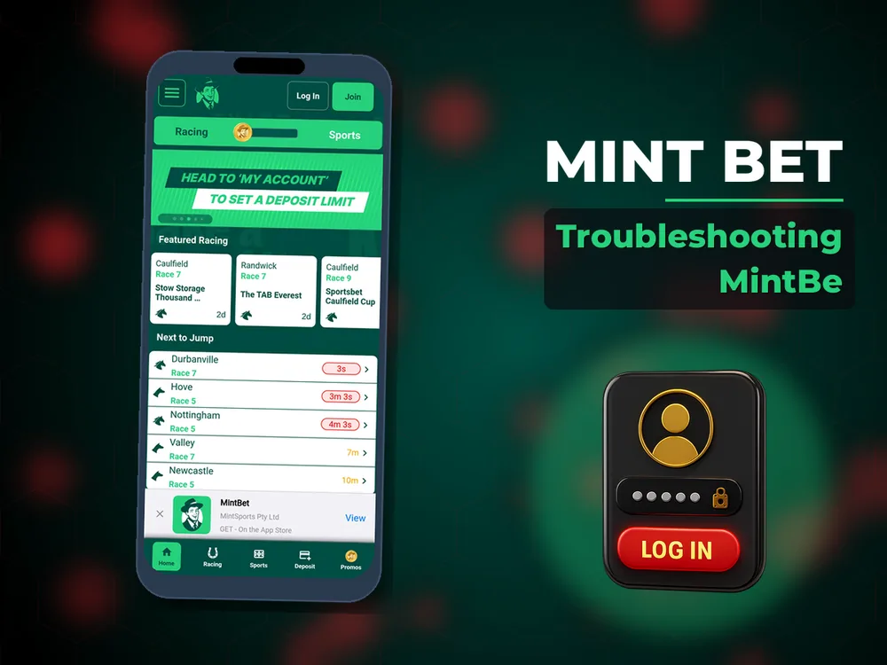 Mint Bet - Troubleshooting MintBe