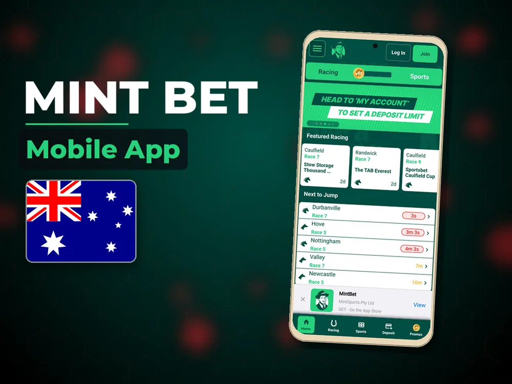 Mint Bet - Mobile App