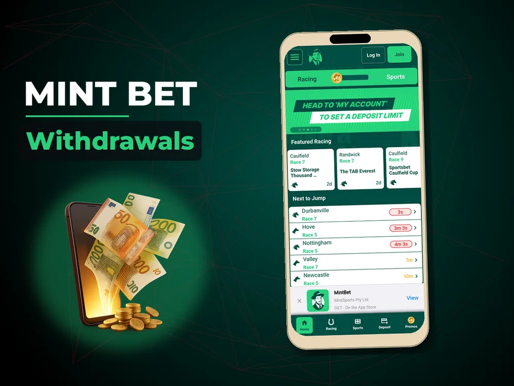 Mint Bet - Withdrawals