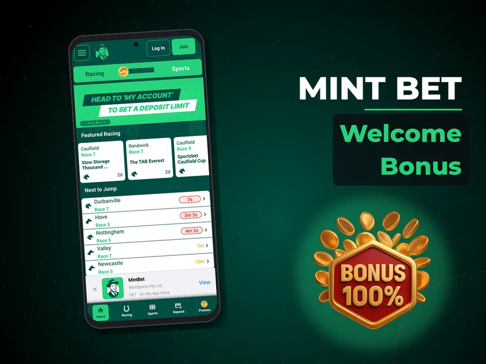 Mint Bet - Welcome Bonus