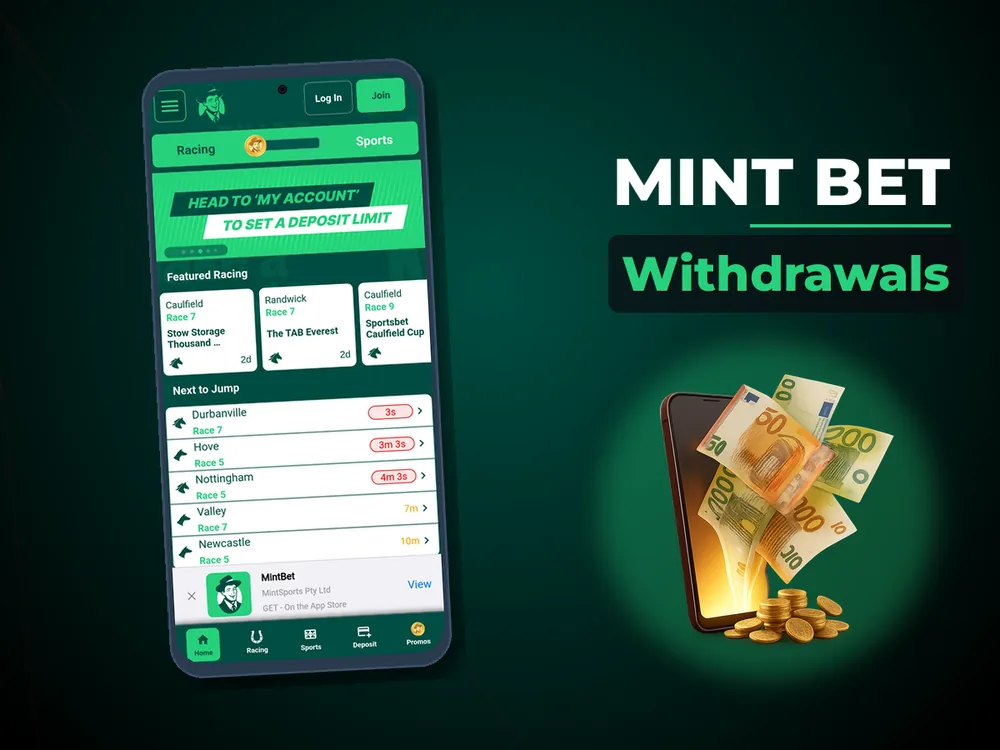 Mint Bet - Withdrawals