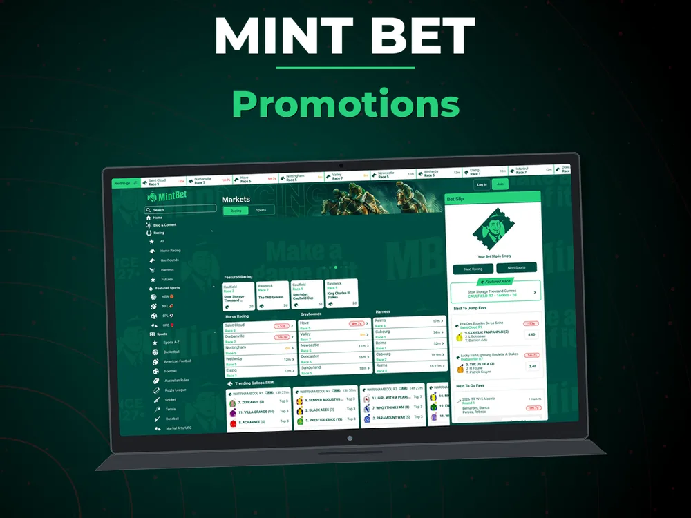 Mint Bet - Promotions