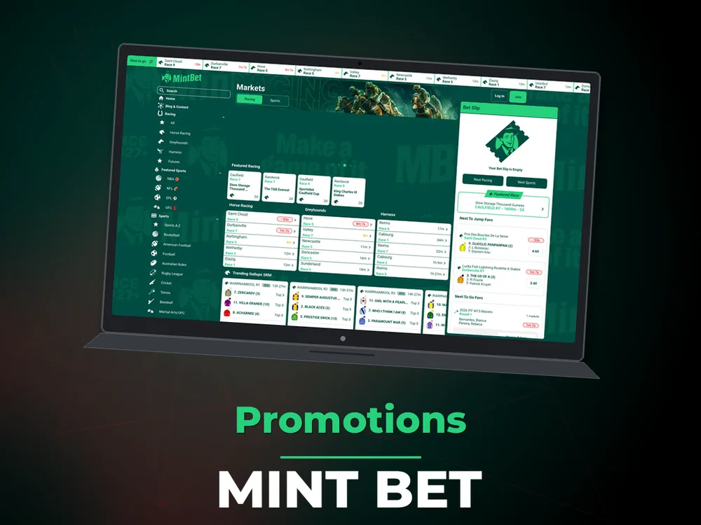 Mint Bet - Promotions