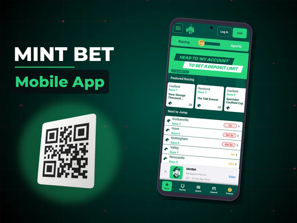 Mint Bet - Mobile App