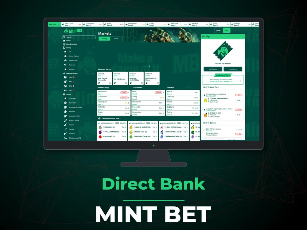 Mint Bet - Direct Bank