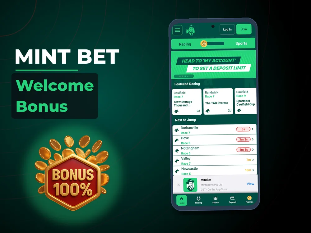 Mint Bet - Welcome Bonus