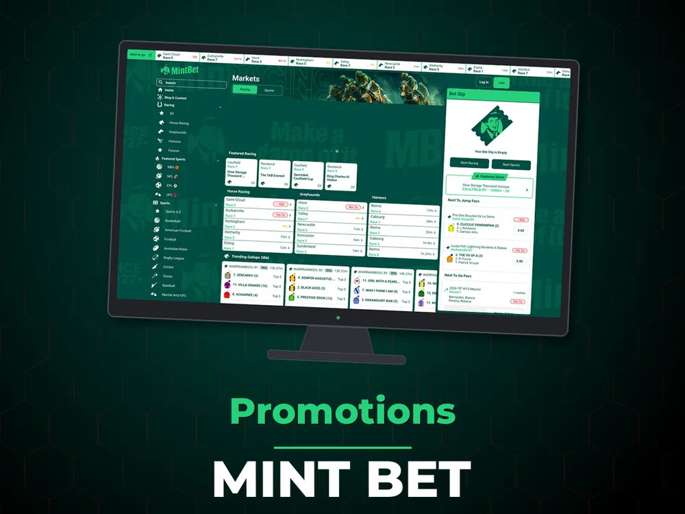 Mint Bet - Promotions