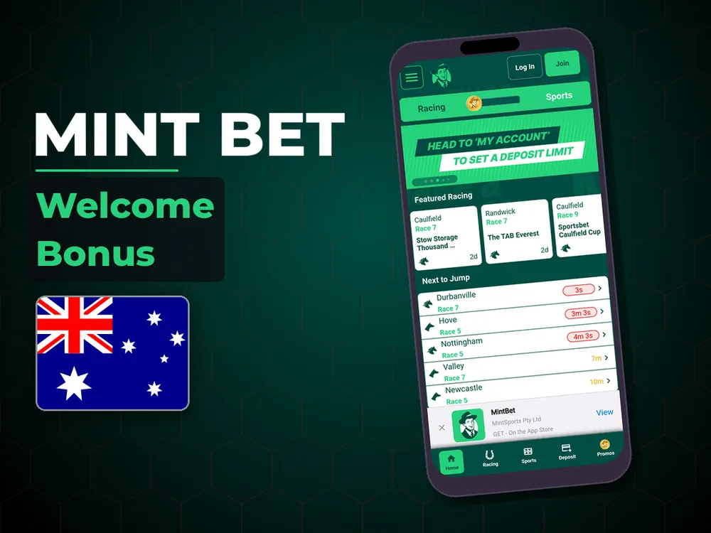 Mint Bet - Welcome Bonus